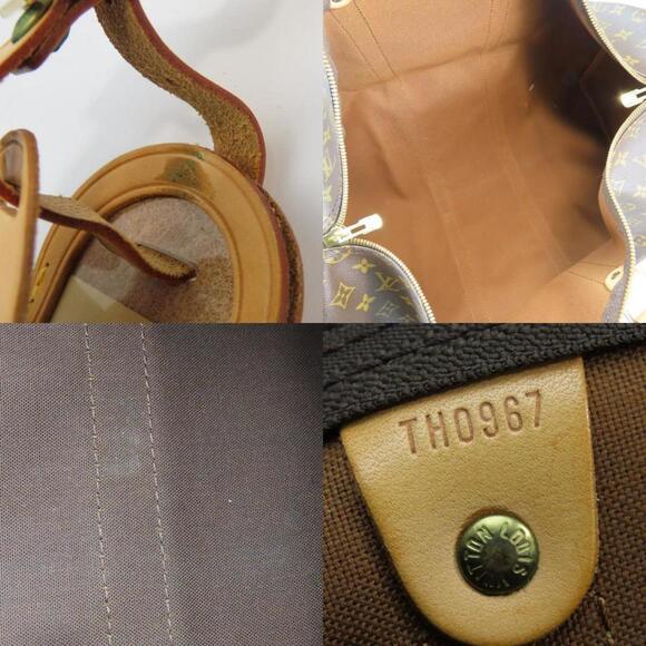 LOUIS VUITTON Authentic Brown Monogram Keepall 50 Boston Bag - Picture 9 of 11